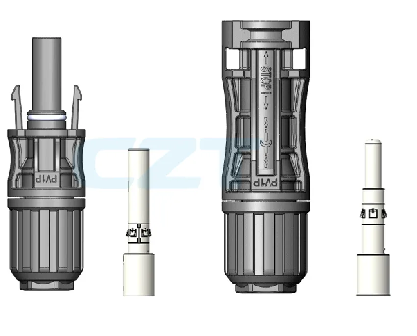 PV cable-end connector, PV1P-A