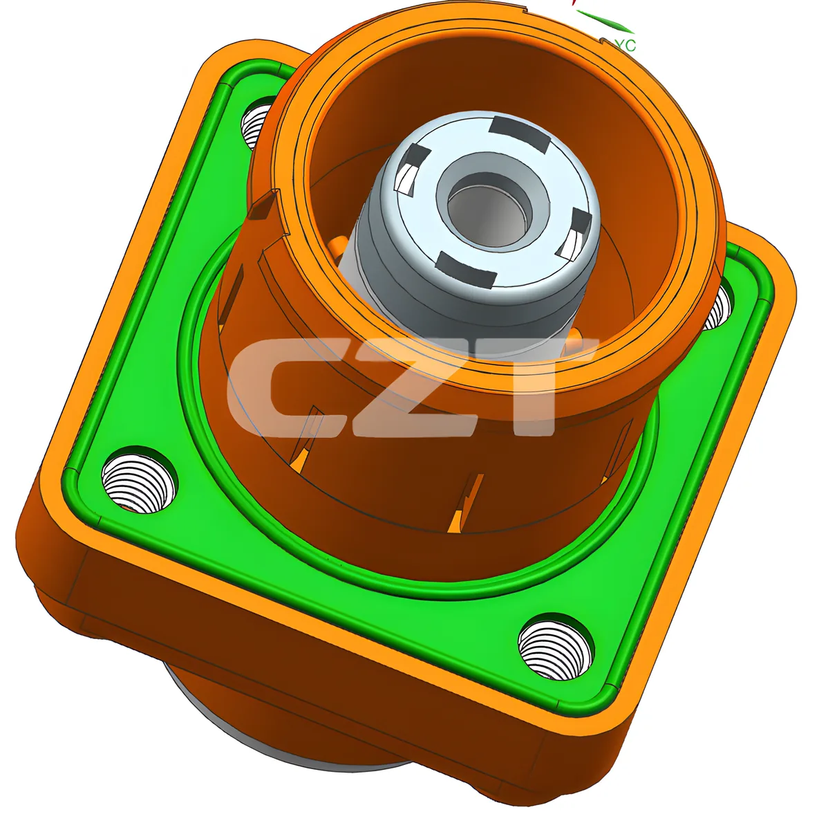 MC4 connector being crimped onto 4mm² solar cable showing correct cable preparation