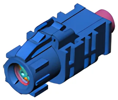 CCS1 and CCS2 connectors side by side, highlighting the shared DC pin layout and different AC portions