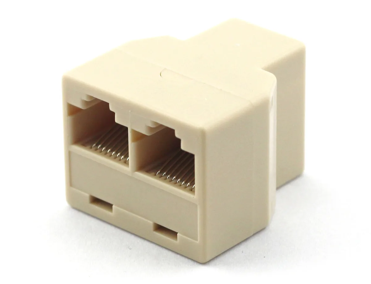 4004 Series 8-position modular socket, QWY-1065-2