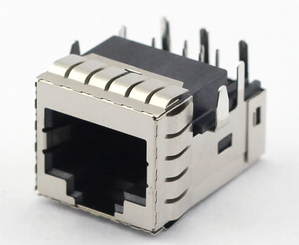 Recessed RJ45 1x1 8-position jack, ESP130500