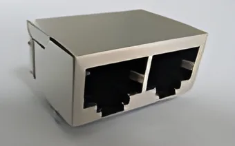 RJ45 1x2 magnetic-module catalog record, JDAD20370200