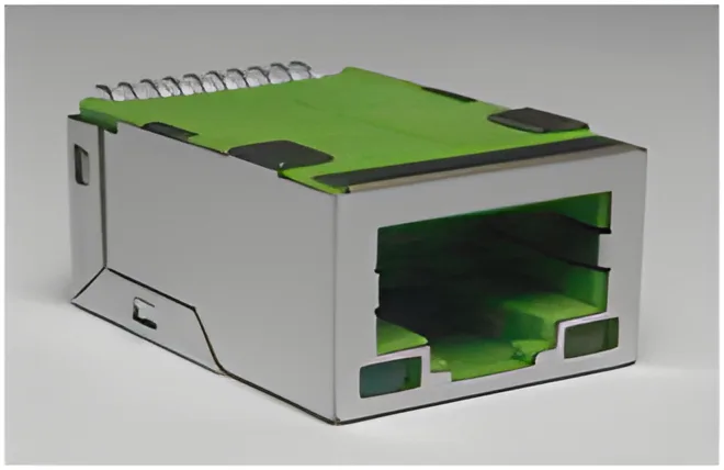 TAB-UP RJ45 LED magnetic-module catalog record, JDFU11690204