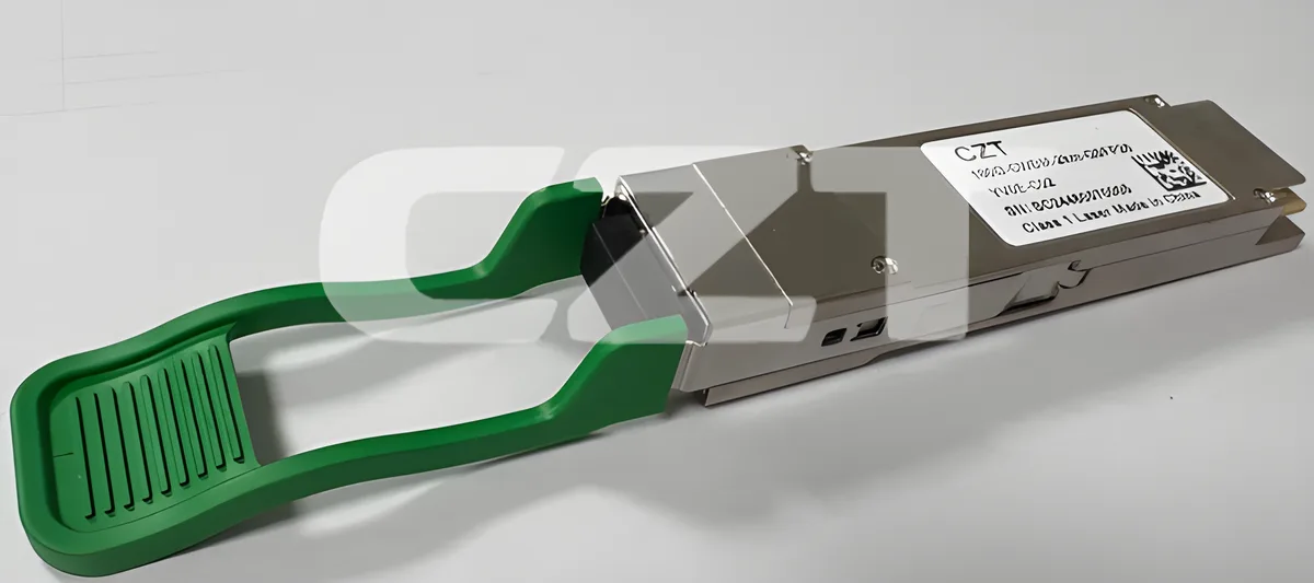 Fiber optic pigtails fusion spliced inside a splice tray within a telecom distribution cabinet